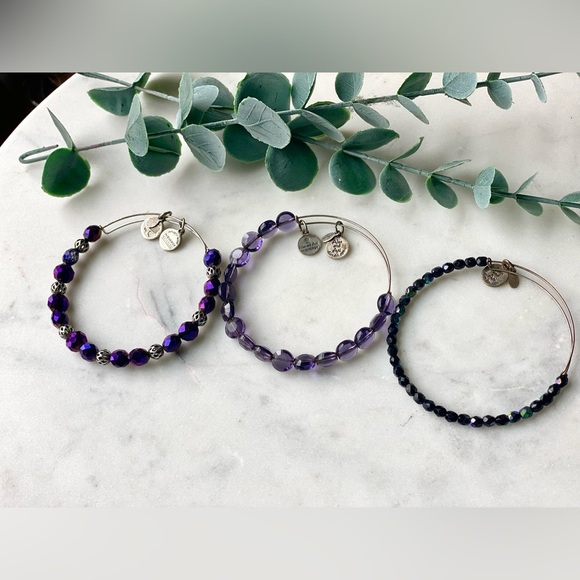 Alex and Ani Energy Technology Beaded Bracelet Bundle - Picture 1 of 3